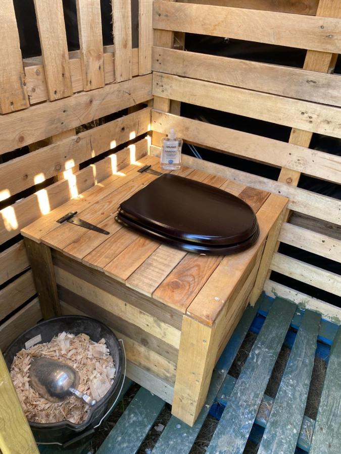 Belan Bluebell Woods Shepherds Hut Llanidloes Kültér fotó